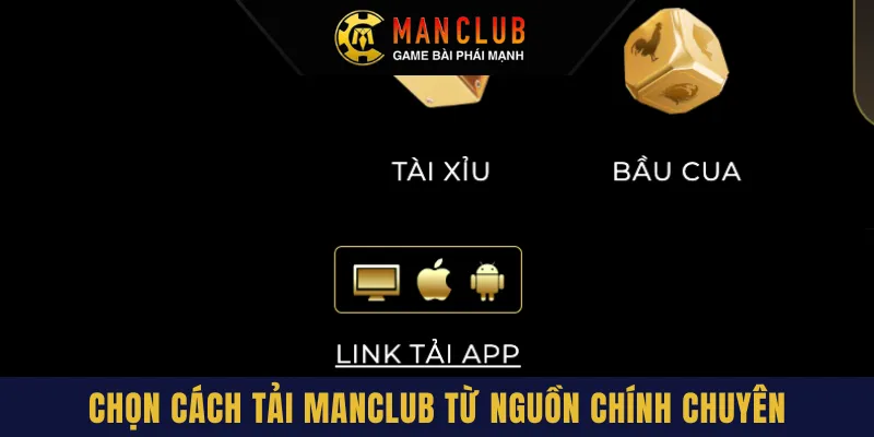 Link tải Manclub chính thức từ các nguồn chính chuyên