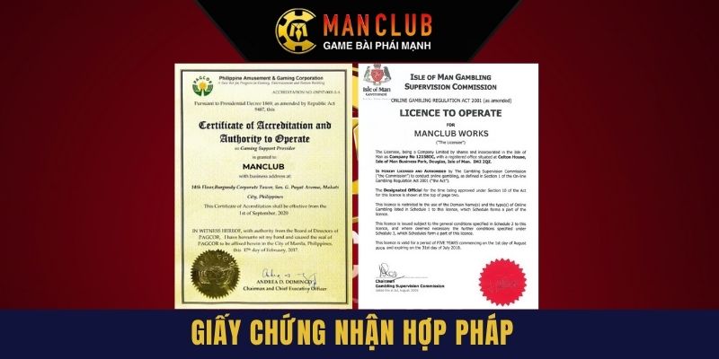 Giấy chứng nhận hợp pháp của thương hiệu