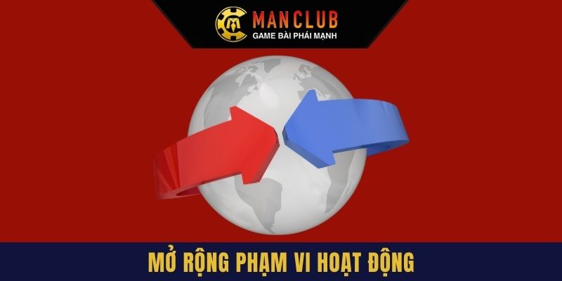 Phạm vi hoạt động ngày càng mở rộng khắp châu Á